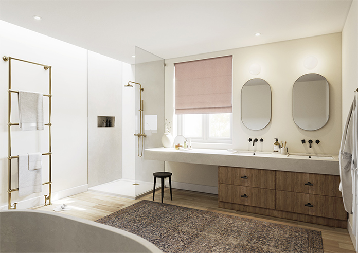 Wexley, Crystal Rose - Roman Blind - Image 6